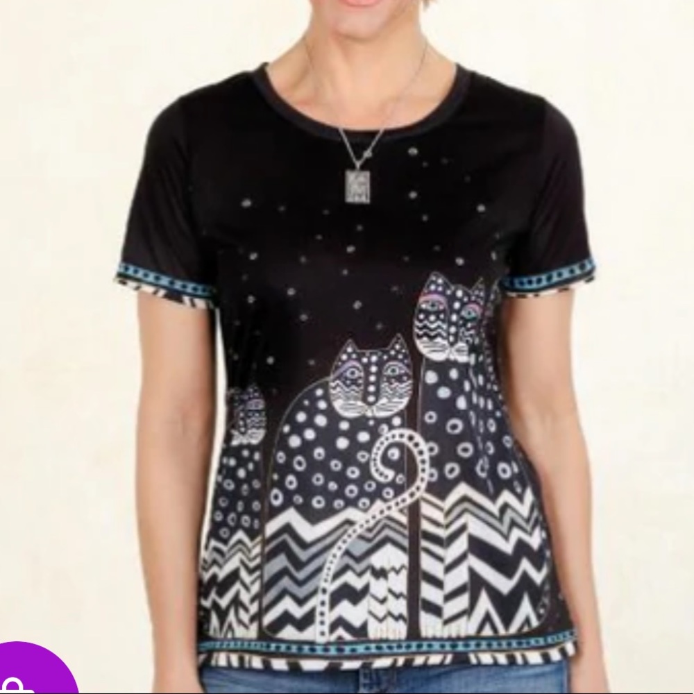 Laurel Burch Cat Tee
